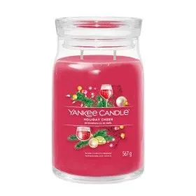 Bougie Parfumée Yankee Candle Holiday Cheer 567 g de Yankee Candle, Voiles libres - Réf : S8321749, Prix : 28,05 €, Remise : %