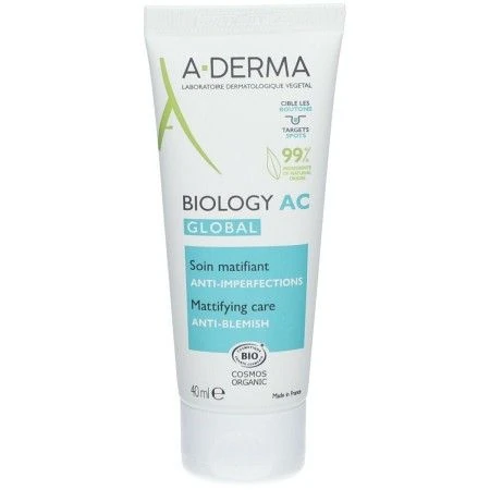 Crema de Día A-Derma Biology Ac Global Soin Matifiant Anti-Imperfection | Epamu | Beauty Shop - Parfums, Make-up & Essentials Epamu.eu