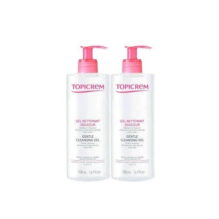 Gel nettoyant Topicrem Dúo 2 x 500 ml 2 Unités de Topicrem, Hydratants - Réf : M0122196, Prix : 20,59 €, Remise : %