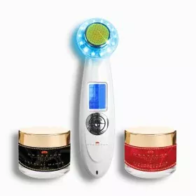 Facial Massager with Radiofrequency, Phototherapy and Electrostimulation Drakefor HACKER Black 3 Pieces | Epamu | Beauty Shop - Parfums, Make-up & Essentials Epamu.eu