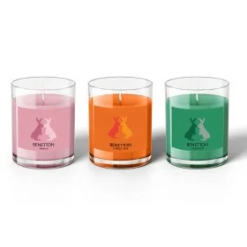 Conjunto de Velas Perfumadas Benetton 3 Peças de Benetton, Velas - Ref: S5003683, Preço: 17,68 €, Desconto: %