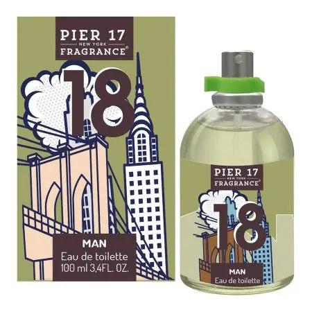 Men's Perfume Pier 17 New York EDT 100 ml 18 | Epamu | Beauty Shop - Parfums, Make-up & Essentials Epamu.eu