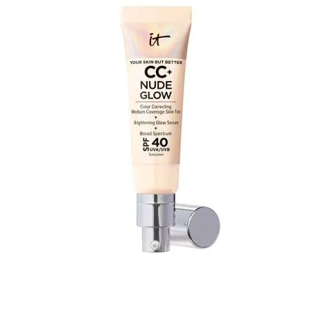 Cremige Make-up Grundierung It Cosmetics CC+ Nude Glow Fair Spf 40 32 ml | Epamu.eu | Beauty Shop - Parfums, Make-up & Essentials Epamu.eu