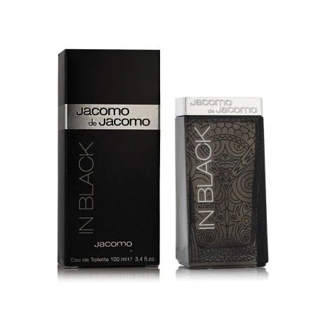 Herrenparfüm Jacomo Paris EDT Jacomo de Jacomo In Black 100 ml | Epamu | Beauty Shop - Parfums, Make-up & Essentials Epamu.eu