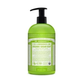 Savon liquide Dr Bronner's Lemongrass Lime 710 ml de Dr Bronner's, Gels et savons - Réf : M0115974, Prix : 23,12 €, Remise : %