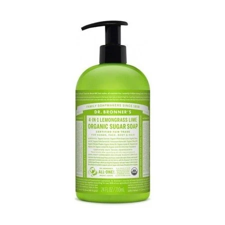 Sapone Liquido Dr Bronner's Lemongrass Lime 710 ml | Epamu | Beauty Shop - Parfums, Make-up & Essentials Epamu.eu