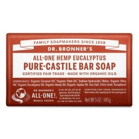 Soap Cake Dr Bronner's 140 g Eucalyptus by Dr Bronner's, Soap bars - Ref: M0118430, Price: 8,65 €, Discount: %