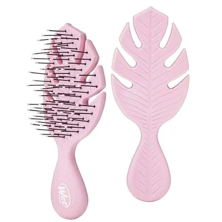 Detangling Hairbrush The Wet Brush Go Green Pink Mini | Epamu | Beauty Shop - Parfums, Make-up & Essentials Epamu.eu