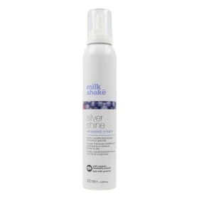 Balsamo in Schiuma Milk Shake Silver Shine Capelli Biondi Capelli Grigi (200 ml) di Milk Shake, Mousse e spume - Rif: S058414...