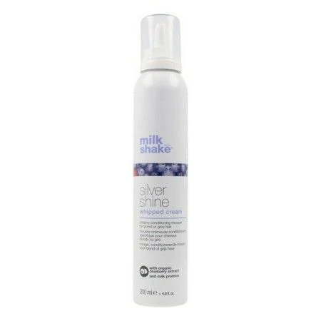 Schaumspülung Milk Shake Silver Shine Blondes Haar Graue Haare (200 ml) | Epamu.eu | Beauty Shop - Parfums, Make-up & Essentials Epamu.eu