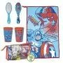 Kinder Reisetoilettengarnitur The Avengers Blau 23 x 15 x 8 cm 4 Stücke | Epamu | Beauty Shop - Parfums, Make-up & Essentials Epamu.eu