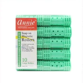 Hair rollers Annie Large Green (10 uds) by Annie, Rollers - Ref: S4242537, Price: 5,24 €, Discount: %