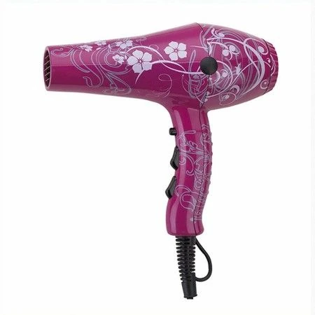 Hairdryer Albi Pro Fuchsia Flowers | Epamu | Beauty Shop - Parfums, Make-up & Essentials Epamu.eu