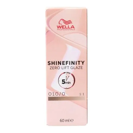 Permanent Dye Wella Shinefinity Color Nº 010/0 60 ml | Epamu | Beauty Shop - Parfums, Make-up & Essentials Epamu.eu