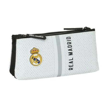 Travel Vanity Case Real Madrid C.F. White Grey Sporting 22 x 10 x 8 cm | Epamu | Beauty Shop - Parfums, Make-up & Essentials Epamu.eu