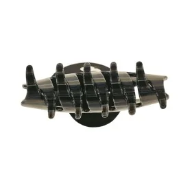 Hair clips Eurostil Caja 6 Grey Non-slip (6 uds) | Epamu | Beauty Shop - Parfums, Make-up & Essentials Epamu.eu