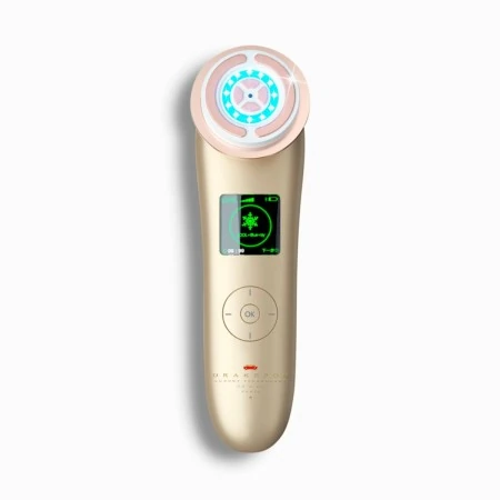 Gesichtsmassagegerät mit Radiofrequenz, Phototherapie und Elektrostimulation Drakefor NANOSKIN INTELIGENT Weiß Gold | Epamu.eu | Beauty Shop - Parfums, Make-up & Essentials Epamu.eu