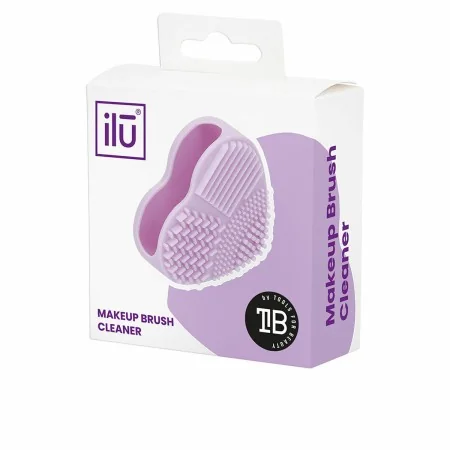 Produto para a limpeza de pincéis de maquilhagem Ilū Brush Cleaner Coração Silicone (1 Unidade) | Epamu.eu | Beauty Shop - Parfums, Make-up & Essentials Epamu.eu