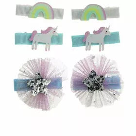 Clips para Pelo Inca  Multicolor Unicornio 6 Unidades | Epamu | Beauty Shop - Parfums, Make-up & Essentials Epamu.eu