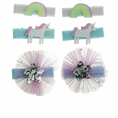 Hair Clips Inca Multicolour 6 Units | Epamu.eu | Beauty Shop - Parfums, Make-up & Essentials Epamu.eu