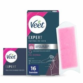 Strisce Depilatorie Corpo Veet Expert Ascelle (16 Unità) di Veet, Ceretta - Rif: S05115516, Prezzo: 5,12 €, Sconto: %