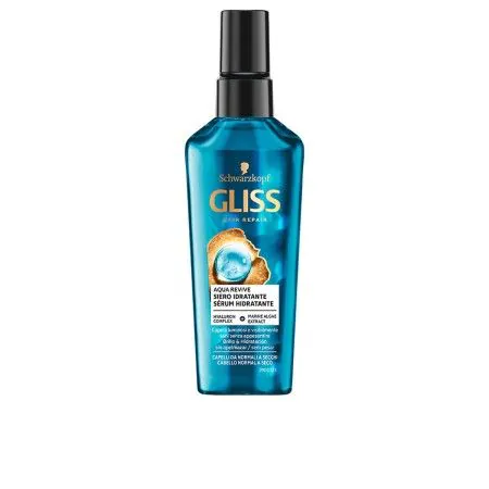 Siero per Capelli Schwarzkopf Gliss Aqua Revive 75 ml | Epamu.eu | Beauty Shop - Parfums, Make-up & Essentials Epamu.eu