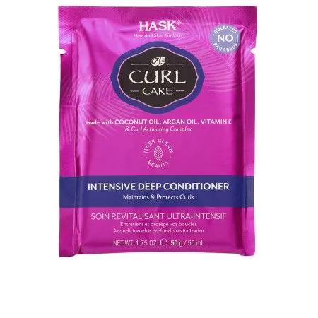 Condicionador Revitalizante HASK Curl Care 50 g | Epamu.eu | Beauty Shop - Parfums, Make-up & Essentials Epamu.eu