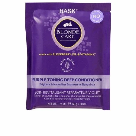 Acondicionador Matizante para Cabellos Rubios HASK Blonde Care 50 g | Epamu | Beauty Shop - Parfums, Make-up & Essentials Epamu.eu