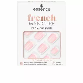 Faux ongles Essence French Autocollants Réutilisable Nº 01 Classic french (12 Unités) de Essence, Faux ongles et accessoires ...