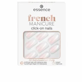 False nails Essence French Self-adhesives Reusable Nº 02 Babyboomer style (12 Units) by Essence, False nails and accessories ...