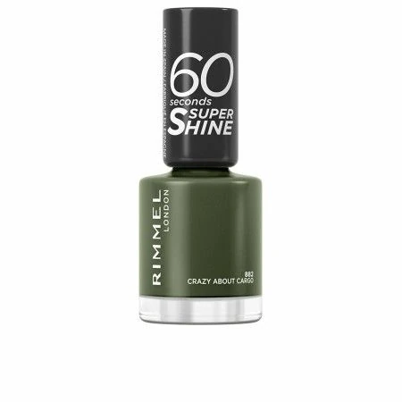 Pintaúñas Rimmel London 60 Seconds Super Shine Nº 882 Crazy about cargo 8 ml | Epamu | Beauty Shop - Parfums, Make-up & Essentials Epamu.eu