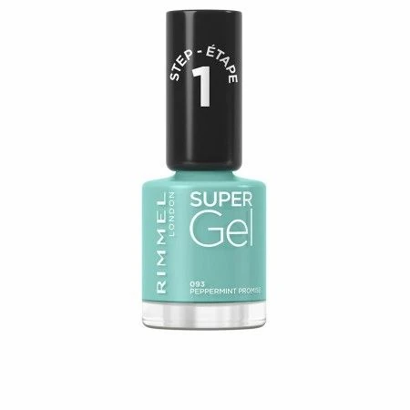 Pintaúñas Rimmel London Super Gel Nº 093 Peppermint promise 12 ml | Epamu | Beauty Shop - Parfums, Make-up & Essentials Epamu.eu