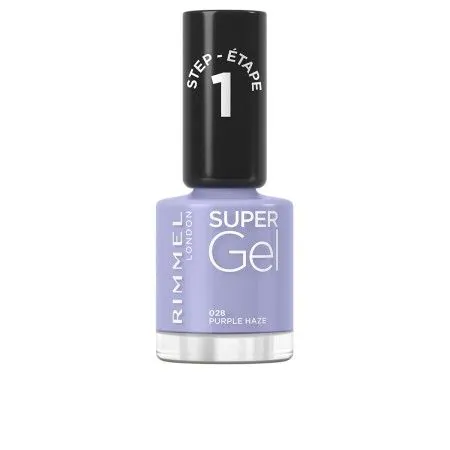 verniz de unhas Rimmel London Super Gel Nº 028 Purple haze 12 ml | Epamu.eu | Beauty Shop - Parfums, Make-up & Essentials Epamu.eu