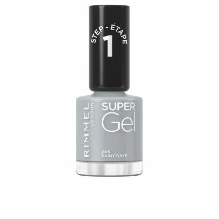 Nagellack Rimmel London Super Gel Nº 005 Rainy days 12 ml | Epamu | Beauty Shop - Parfums, Make-up & Essentials Epamu.eu