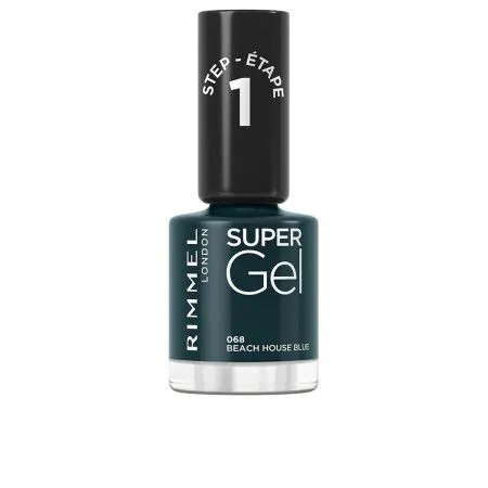 verniz de unhas Rimmel London Super Gel Nº 068 Beach house blue 12 ml | Epamu | Beauty Shop - Parfums, Make-up & Essentials Epamu.eu