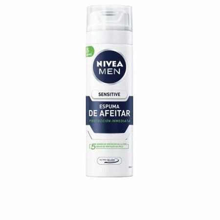 Espuma de Afeitar Nivea Men Sensitive 200 ml | Epamu | Beauty Shop - Parfums, Make-up & Essentials Epamu.eu