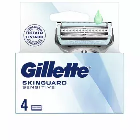 Lame per rasatura Gillette SKINGUARD SENSITIVE (4 Unità) di Gillette, Uomo - Rif: S05126570, Prezzo: 16,13 €, Sconto: %