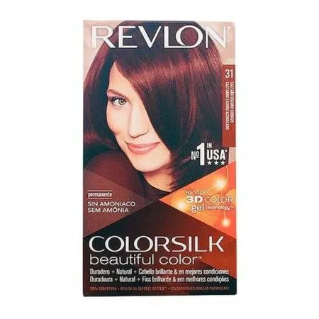 Tinta Sem Amoníaco Colorsilk Revlon 7243257031 Castanho Escuro Acobreado (1 Unidade) | Epamu | Beauty Shop - Parfums, Make-up & Essentials Epamu.eu