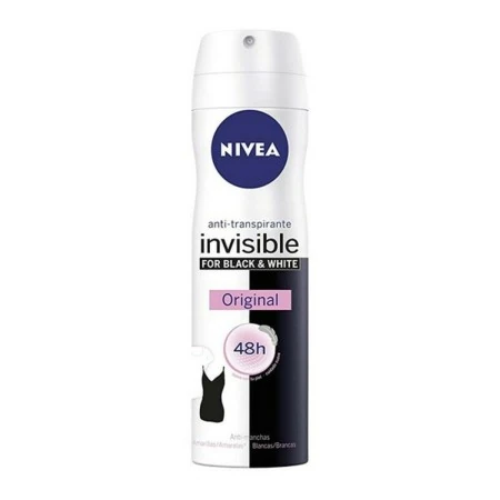 Deodorante Spray Black & White Invisible Nivea (200 ml) | Epamu | Beauty Shop - Parfums, Make-up & Essentials Epamu.eu