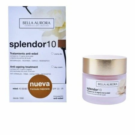 Anti-Ageing Cream Splendor 10 Bella Aurora Splendor Spf 20 (50 ml) 50 ml | Epamu | Beauty Shop - Parfums, Make-up & Essentials Epamu.eu