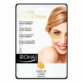 Patchs pour le contour des yeux Gold Iroha Gold (2 uds) 2 Pièces de Iroha, Peaux - Réf : S0560925, Prix : 4,80 €, Remise : %