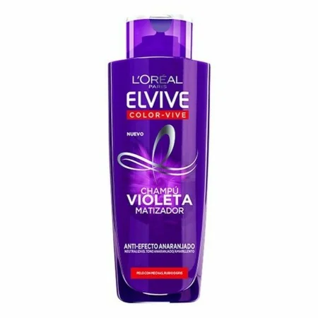 Champú para Cabello Teñido Elvive Color-vive Violeta L'Oreal Make Up (200 ml) | Epamu | Beauty Shop - Parfums, Make-up & Essentials Epamu.eu