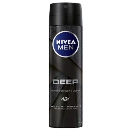 Deodorante Spray Men Deep Black Carbon Nivea J25107-bf (150 ml) 150 ml | Epamu | Beauty Shop - Parfums, Make-up & Essentials Epamu.eu