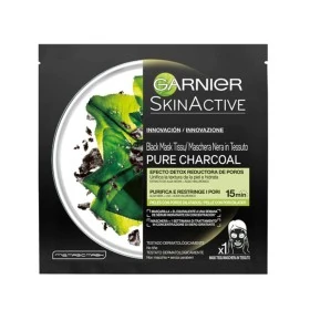 Masque facial PURE CHARCOAL black detox Garnier de Garnier, Masques - Réf : S0572884, Prix : 4,36 €, Remise : %