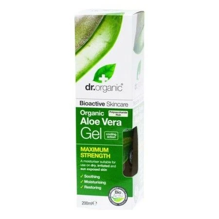 Aloe Vera Feuchtigkeitsbad Gel Bioactive Organic Dr.Organic Bioactive Organic 200 ml | Epamu | Beauty Shop - Parfums, Make-up & Essentials Epamu.eu