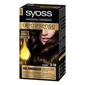 Dauerfärbung Syoss Olio Intense Ohne Ammoniak Nº 3,10 Kastanie von Syoss, Farben - Ref: S0585360, Preis: 7,57 €, Rabatt: %