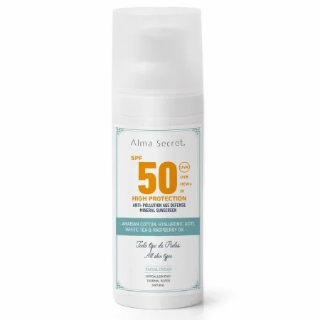 Protector Solar Alma Secret High Protection Spf 50 50 ml | Epamu | Beauty Shop - Parfums, Make-up & Essentials Epamu.eu