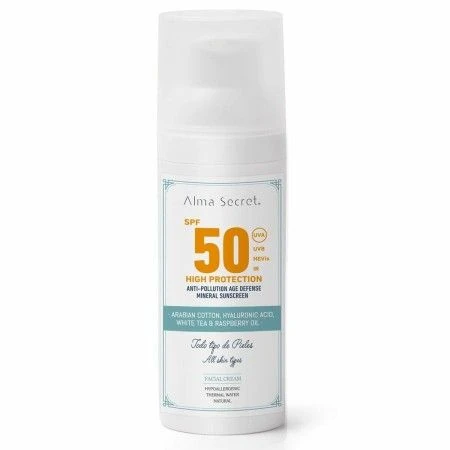 Protezione Solare Alma Secret High Protection Spf 50 50 ml | Epamu | Beauty Shop - Parfums, Make-up & Essentials Epamu.eu