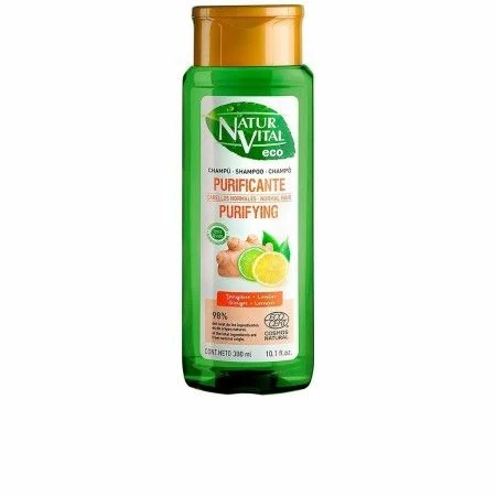 Champô Purificante Naturvital Eco Limão Gengibre (300 ml) | Epamu | Beauty Shop - Parfums, Make-up & Essentials Epamu.eu