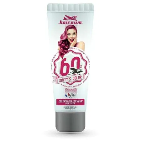 Colorazione Semipermanente Hairgum Sixty's Color Melanzana (60 ml) | Epamu | Beauty Shop - Parfums, Make-up & Essentials Epamu.eu